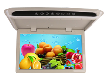 廠家直銷10.2寸商務(wù)車手動吸頂顯示器，高清分辨率